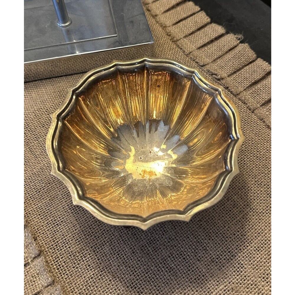 International Silver Co. Chippendale 6" Round Nut Relish Dish Bowl